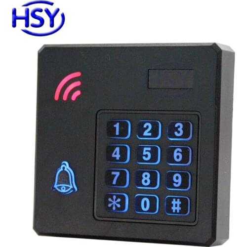 RFID Keypad Card Reader Proximity EM ID Access Control 13.56Mhz HF IC MF Cards Keyboard Readers standard WG26 bit output