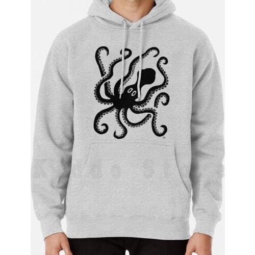 Octopus hoodies long sleeve Octopus Lino Minoan Vase Painting Greece Ancient