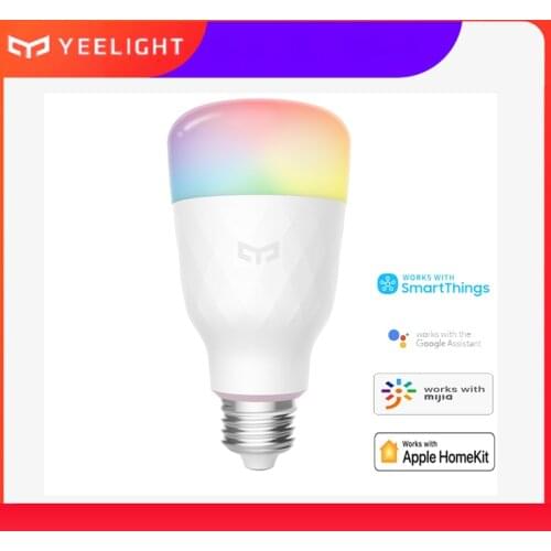 Yeelight 1S Smart LED Bulb Colorful YLDP13YL 800 Lumens 8.5W E27 Lemon Smart Lamp For Mi Smart Home App White/RGB