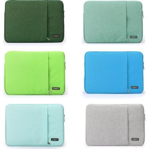 Waterproof Crushproof Notebook Computer Laptop Bag for Apple Macbook Air 11 13 Touch Bar 13 15 Men Women laptop liner sleeve bag