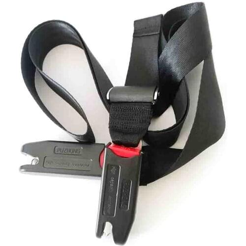 1.7m Car Baby Safe Seat Fixing Strap Isofix Soft Link Seat Belt Adjustable Anchor Holder