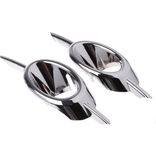 1 Pair Front Fog Lamp Light Cover Trim For Chevrolet Chevy Cruze 2009-2014
