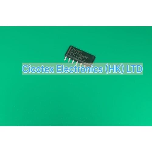 10pcs/lot 74F86D SOP14 74F86 D IC GATE XOR 4CH 2-INP 14SO N74F86D 74 F86D 74F 86D