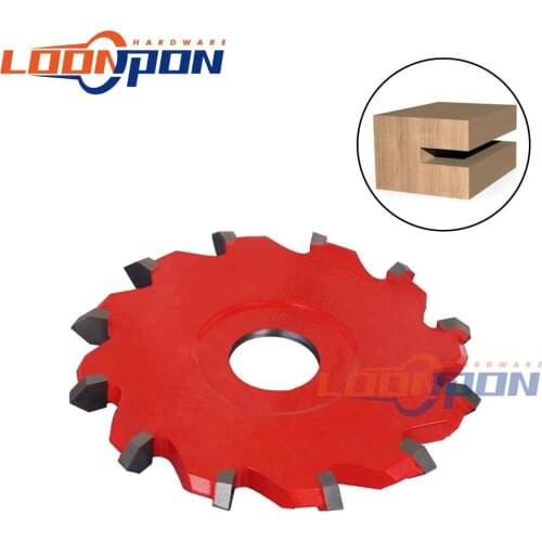 93mm Aluminum Plastic Woodworking Slot Knife V Type Tungsten Steel Blade 20mm Hole Suitable for Woodworking Tool 6-12 Teeth