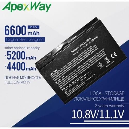 Apexway laptop battery for Acer BATBL50L6 Aspire 3100 3103 3104 3690 3692 3693 3694 5100 5101 5102 5103 5110 5112 5113 5114