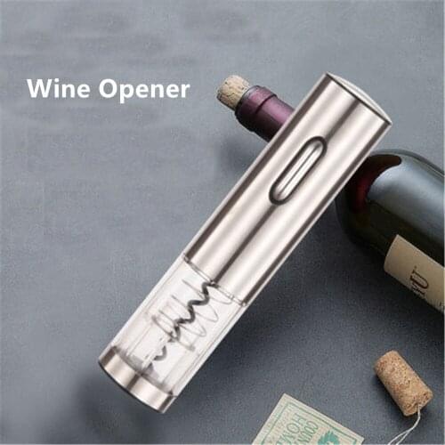 Rechargeable USB Electric Opener Portable Wine Openers Automatic Bottle Opener for Red Wine Kitchen Cork Corkscrew Foil Cutter