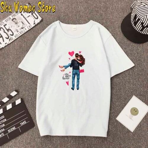 Summer Vogue Sexy Lady High Heels Print Fashion TShirt Women Hipster Streewear Graphic Tees Lovely Friends Birthday Gift kawaii