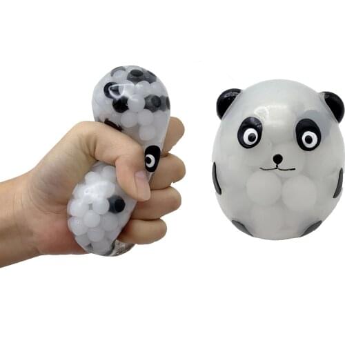 Kawaii Animal Panda Squishy Infinite Squeeze Stress Relief Ball Fidget Toys Antistress Figet Kids Toys For Girls Boys Decompress