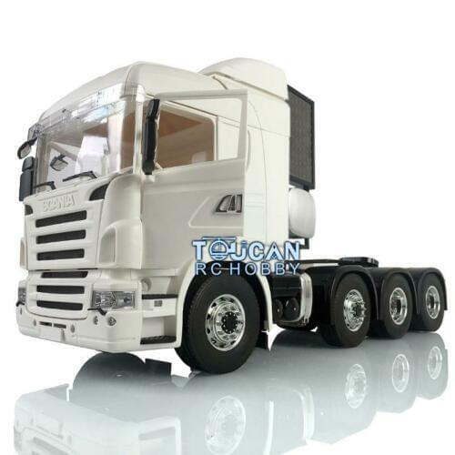 LESU Metal 8*8 Chassis 1/14 RC Sca Hercul Tractor Truck Model Cabin 802B THZH0611-SMT2