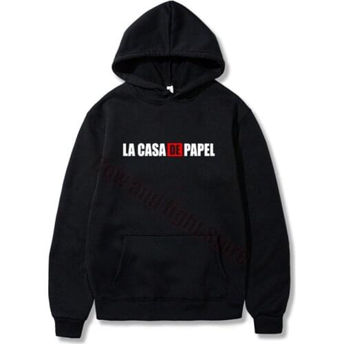 Maycaur The House of Paper Mens Hoodies New Money Heist Women La Casa De Papel Funny Women Sweatshirt Hoody Tops
