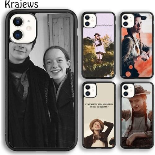 Krajews Anne with an E TV series soft Phone Case Cover For iPhone 5s SE 2020 6s 7 8 plus X XS XR 11 12 mini pro max coque Shell