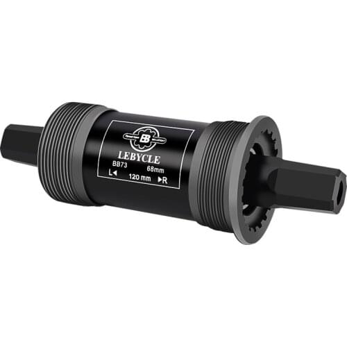 Bicycle Bottom Brackets 110.5/113/120/122.5/124/126mm Square Hole Carbon Steel Shaft Mountain Road Bike Cycling accessories