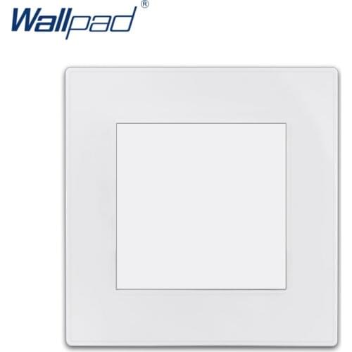 2019 New Arrival Blank Panel Fill Blank of The Wall Wallpad Luxury White Wall Light Switch PC Panel