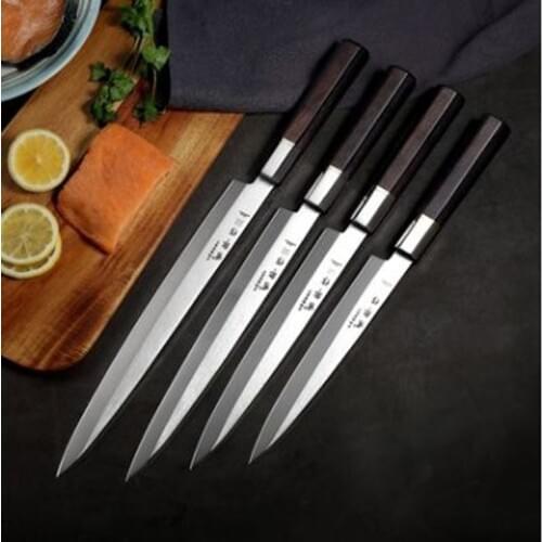Liang Da Sashimi Knife 5Cr15Mov High Quality Professional Fish Fillet Knife Salmon Sushi Knife Cuisine Kitchen Knife Gift Box