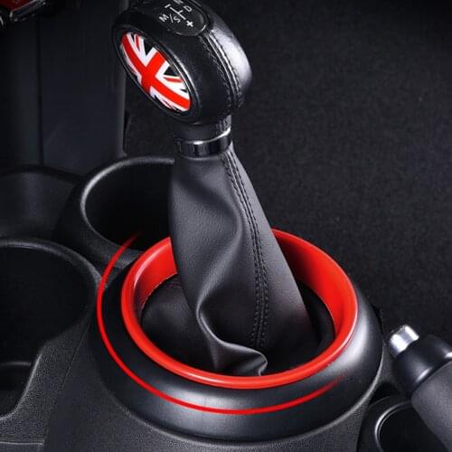 Car Gear lever panel ring cover For BMW MINI ONE COOPER S F54 F55 F56 F57 F60 Countryman Interior decoration Accessories