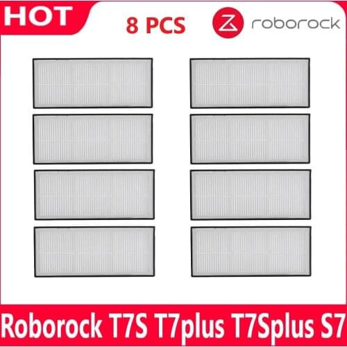 High Quality Xiaomi Roborock S7 T7S Replacement Washable Hepa Filter Spare Parts Vacuum Cleaner Household Accessories