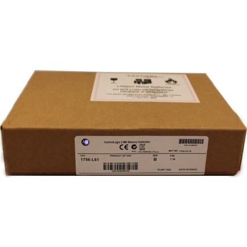 Brand new original packaging product 1 year warranty 1756-L61