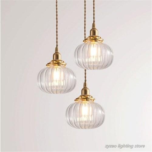 Modern Minimalist Glass Pendant Lights Dining Room Restaurant Living Room Study Bedroom Bedside Pendant Lamp Bar Light Fixtures