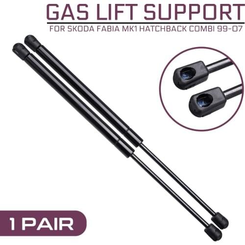 Rear Trunk Tailgate Gas Spring Shock Lift Struts Support Rod Arm Bars Bracket For Skoda Fabia MK1 Hatchback Combi 1999-2007