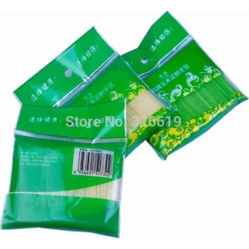 Healthy toothpicks corn starch made edible toothpicks