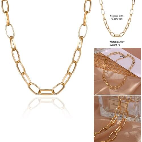 Jewelry Women Necklace Vintage Metal Multilayer Large Metal Love Necklace Ladies Jewelry Gift Necklaces For Women 2020 Bulk