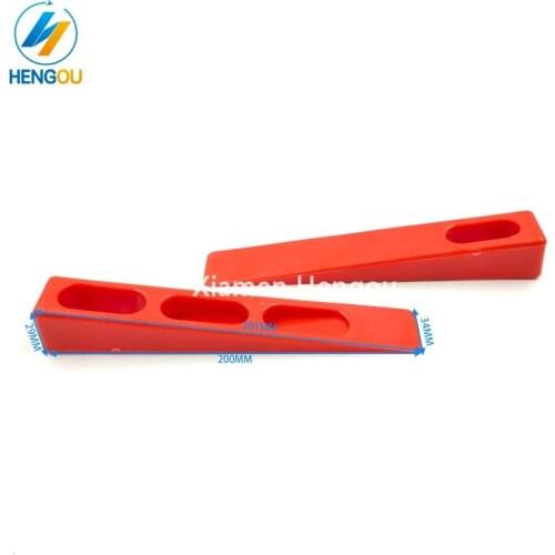 10 Pieces Roland Komori Printing Machinery Parts Paper Wedge size 30x35x200mm Paper Pad