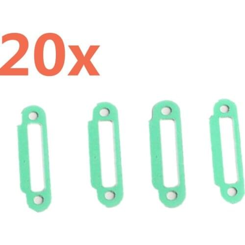 20Pcs 1/10 Model Engine Gasket Gas-Proof Gasket HSP Unlimited Exhaust Manifold Gasket Nitro RC Car Parts Accessories Truck 02031
