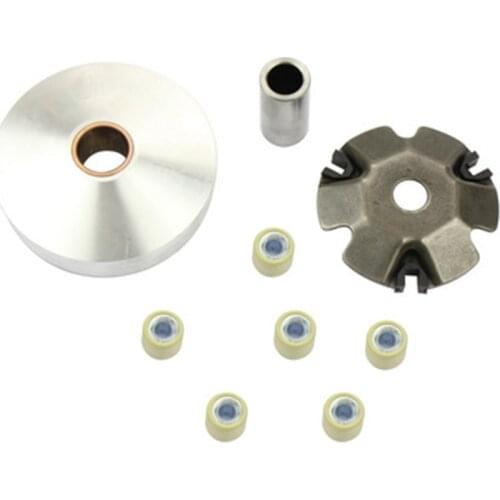 9pcs Variator Roller Clutch Weights Kit for 4 Stroke GY6 QMB139 50cc Scooter ATV