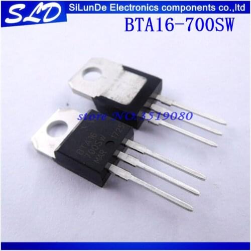 Free Shipping 10pcs/lot BTA16-700SW BTA16 700SW TO-220