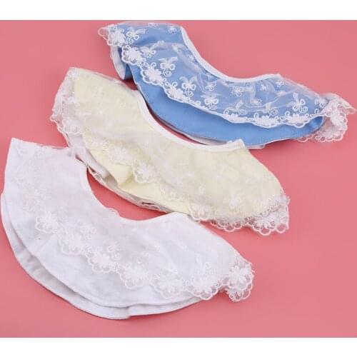 Baby Bib Saliva Towel Rice Round Bib Baby Cotton Pocket Maternal Infant Supplies Baby Bibs Cotton Lace Tassel Burp Cloths