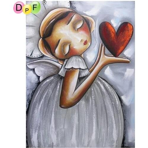 DPF full square 5D DIY diamond painting cross stitch woman love diamond embroidery rhinestone diamond mosaic painting gift