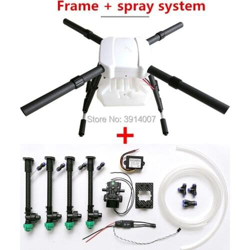 10L 10KG agricultural spray drone frame with spray system four-axis rack loaded medicine model aircraft unmanned aircraft fight