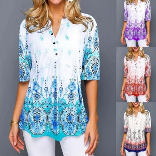 Women's Loose T-Shirts FengQiYunHai China
