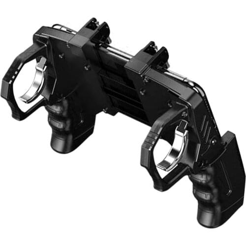 Game Controller Phone Handle Grip Shooter Trigger Fire Button Game Controllers For 4-6.5 Inch Mobile Phones Game Accessories