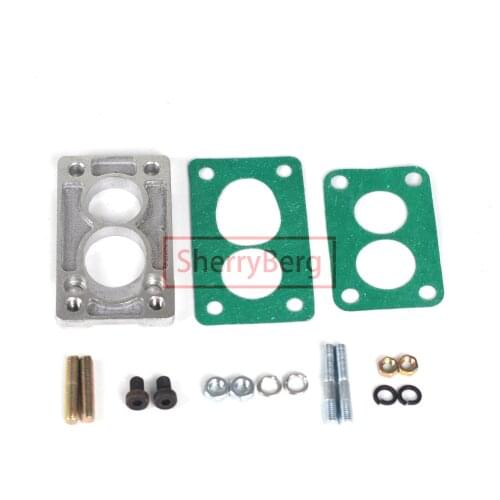 SherryBerg Fajs EMPI Carburettor Carb Vergaser 99004.300 FOR Nissan L16 Weber DGV DGAV DGEV DGES DFEV Hitachi Adapter Plate kit