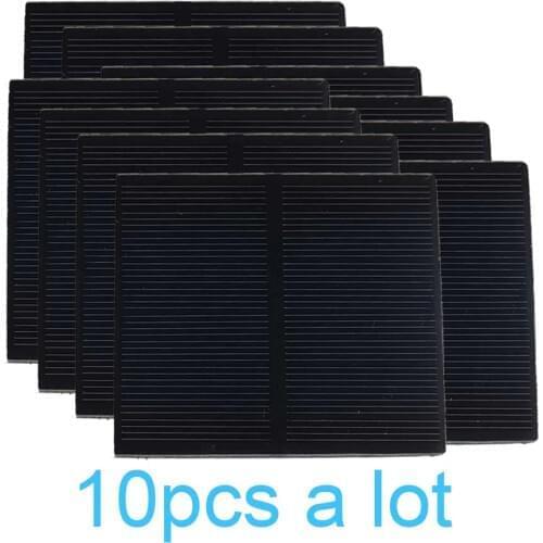 0.16w 40mA 4v square mini solar panel black fibreglass pet surface for small battery lithium iron or LiFePO4 power toy plane