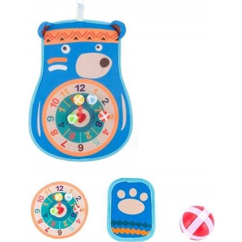 Kid Dart Board Target Toy Set for Child Educational Interesting Indoor Outdoor Game Sport Tool Sticky Ball Toy