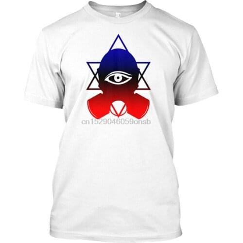 Men T Shirt Illuminati Qanon David Star Eye New Worl Women tshirt