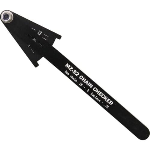 Portable Bike Chain Checker Practical Multi-Color Optional Wear Indicator Tool Multi-function Cycling Chain Repair Tool