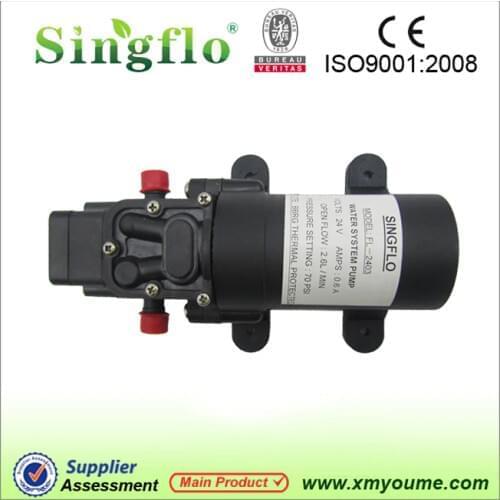Singflo FLO-2402 24V 3.8L/min 35psi Mini mini water pump for RV/transfer water