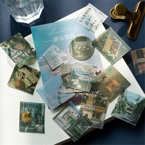 100pcs/set Creative Handbook Diary DIY Hand Account Decoration Sticker Planner Album Scrapbooking Cute Stationary Supplies