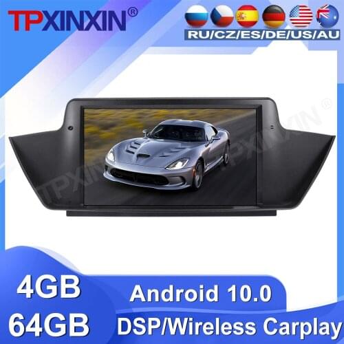 64G For BMW X1 E84 2009 2010 - 2013 Android 10 Car Stereo Radio Tape Recorder video Multimedia Player GPS Navigation HD Screen