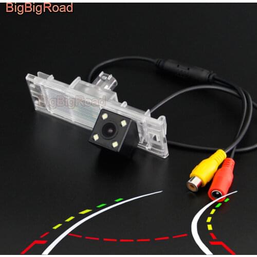 BigBigRoad For BMW Mini Clubman 1 / 6 Series M6 E63 E64 F12 F13 F20 Car Intelligent Dynamic Track Rear View Parking CCD Camera