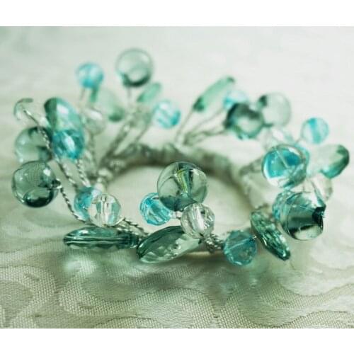 Flower napkin ring, wedding decoration napkin holder