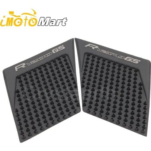 For BMW R1200GS 2005-2012 2011 2010 2009 2008 2007 Motorcycle Anti-slip Tank Pads Gas Knee Grip Tank Traction Pads Side Decals