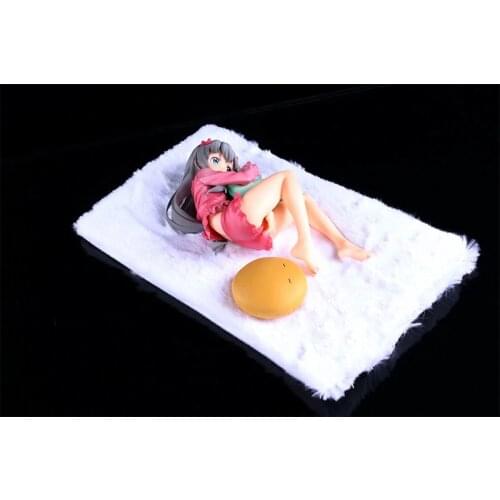 1:12 Comic teacher Fogs of spring yarn PVC Action Figure Sleeping position Cute girl Model Collection Toy sexy girls