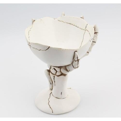 Creative Skull Hand Storage Tray Trinket Skeleton Organizer Office Bar Decor