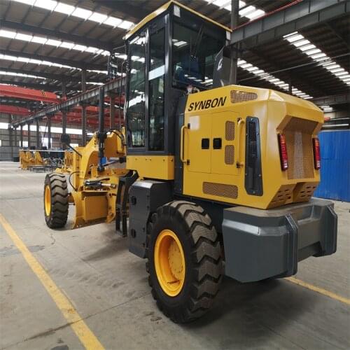 Mini Motor Grader SY120C Road Construction Machine Factory Price