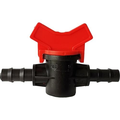 2Pcs Irrigation System 8/11mm Hose Waterstop Connector Garden Watering Water Flow Control Valve 3/8'' Irrigation Mini Switch