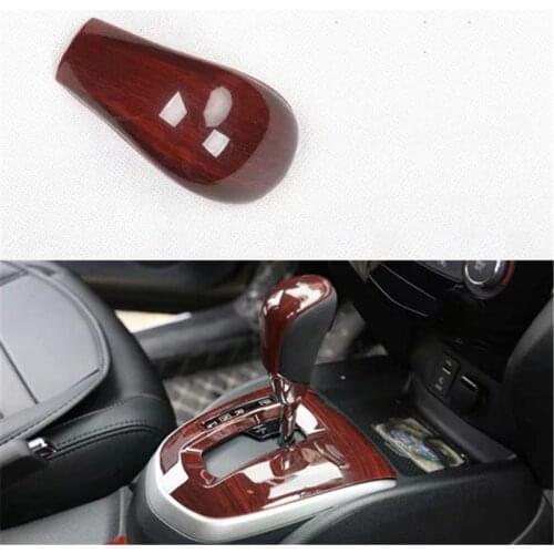 Car Gear Head Shift Knob Cover Handball Trim Stickers for Nissan X-trail T32 Rogue Qashqai J11 2014 - 2018 Accessories